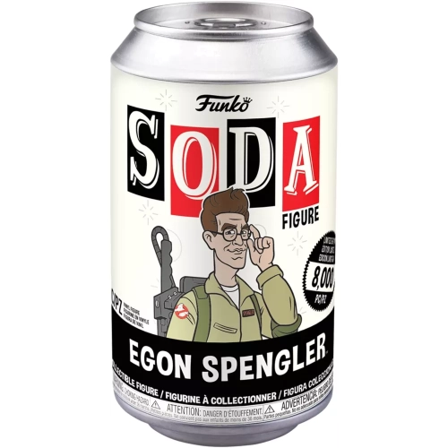 Funko Pop! Egon Spengler Soda Canister Slimed Chase Box
