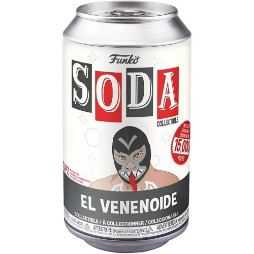 Funko Pop! El Venenoide Soda Canister Marvel Lucha Libre Edition Box