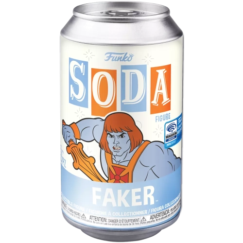 Funko Pop! Faker Soda Canister Masters of the Universe Box