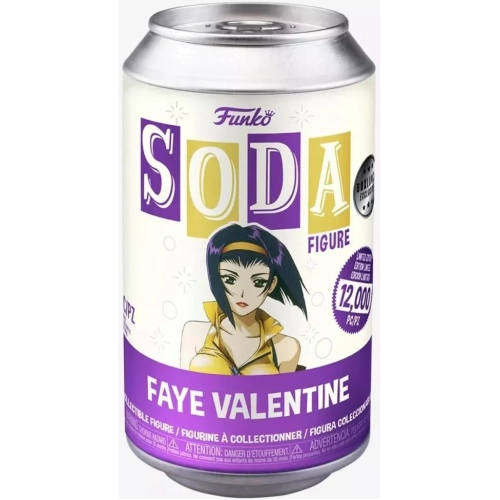 Funko Pop! Faye Valentine Soda Canister Without Sunglasses Box