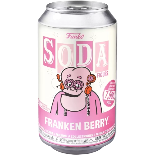 Funko Pop! Franken Berry Soda Canister Franken Berry Cereal Box