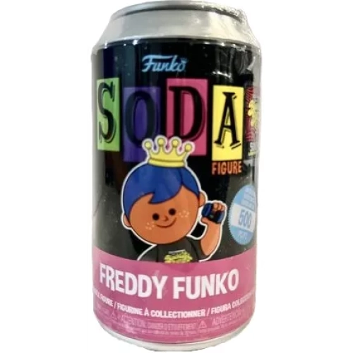 Funko Pop! Freddy Funko (Blacklight) Soda Canister Box