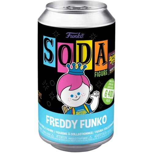Funko Pop! Freddy Funko Soda Canister Blue Fright Night Shirt Box