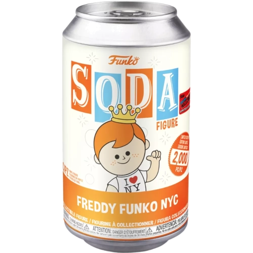 Funko Pop! Freddy Funko NYC Soda Canister Pizza Chase Box