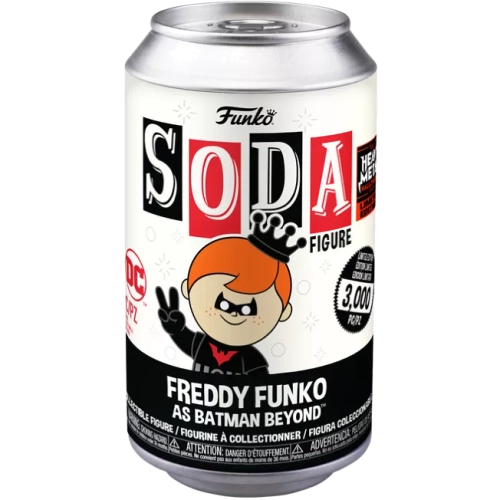 Funko Pop! Freddy Funko as Batman Beyond Soda Canister Box