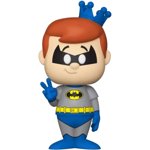Funko Pop! Freddy Funko as Batman Soda Canister Blue and Gray