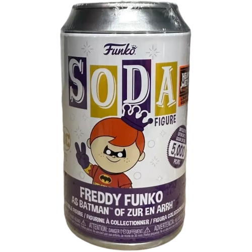 Funko Pop! Freddy Funko as Batman of Zur en Arrh Soda Canister Box