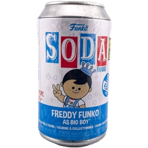 Funko Pop! Freddy Funko as Big Boy Soda Canister Blue Box