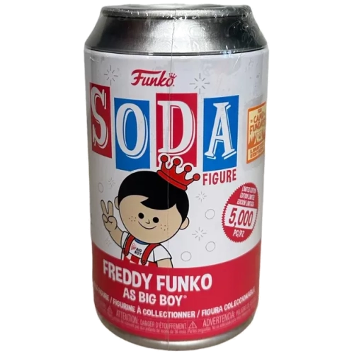 Funko Pop! Freddy Funko as Big Boy Soda Canister Vinyl Figure Box