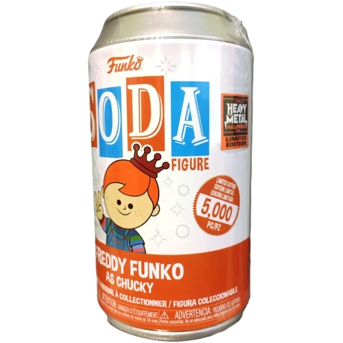 Funko Pop! Freddy Funko as Chucky Soda Canister Child's Play Box