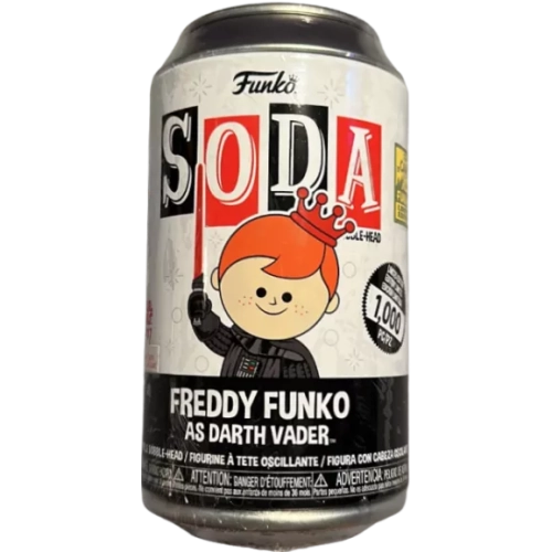 Funko Pop! Freddy Funko as Darth Vader Soda Canister Box