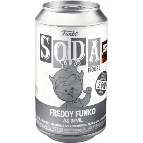 Funko Pop! Freddy Funko as Devil Soda Canister Stone Box