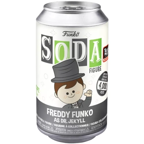 Funko Pop! Freddy Funko as Dr. Jekyll Soda Canister Box