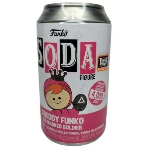 Funko Pop! Freddy Funko as Masked Soldier Soda Canister Box