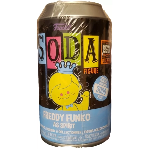 Funko Pop! Freddy Funko as Spirit (Blacklight) Soda Canister Box