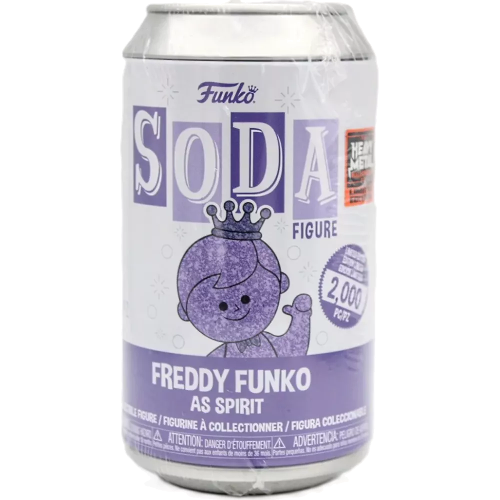 Freddy Funko as Spirit (Purple Glitter) Box