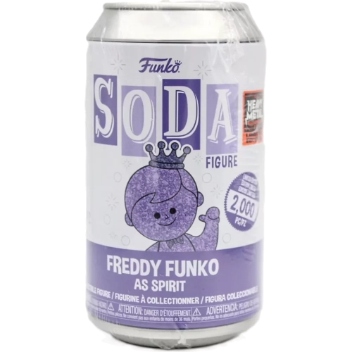 Freddy Funko as Spirit (Purple Glitter)