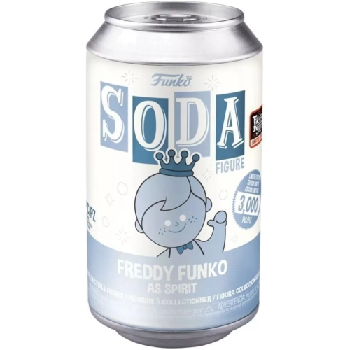 Funko Pop! Freddy Funko as Spirit (Blue) Soda Canister Box