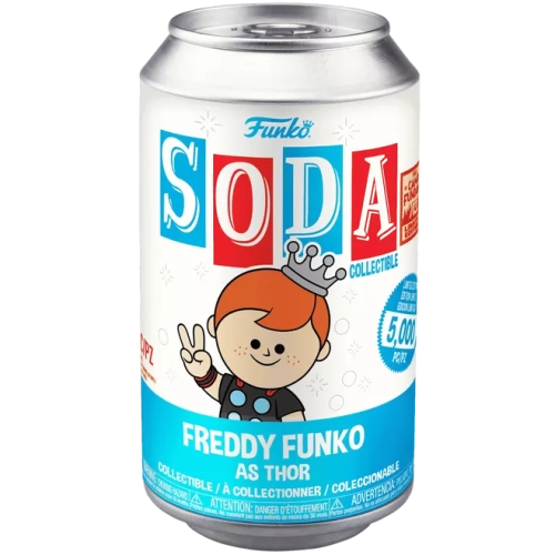Funko Pop! Freddy Funko as Thor Soda Canister Vinyl Figure Box