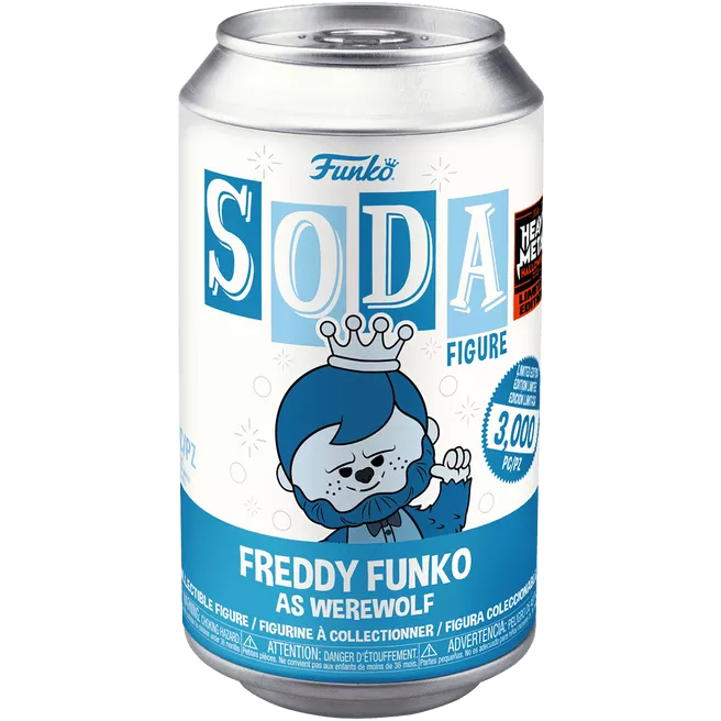 Freddy Funko as Werewolf (Moonlight Blue) Box