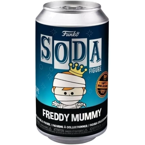 Funko Pop! Freddy Mummy Soda Canister Funko Halloween Series 2021 Box