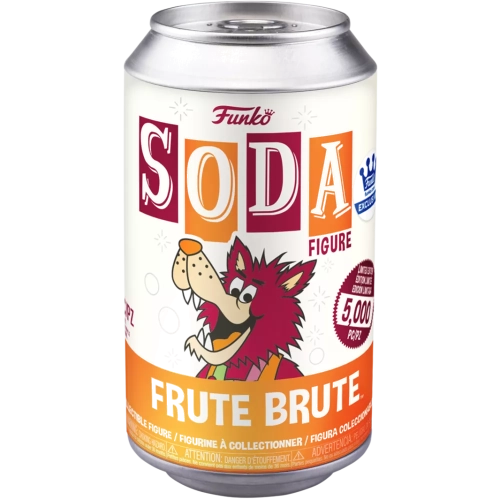 Funko Pop! Frute Brute Soda Canister Flocked Fruit Brute Cereal Box