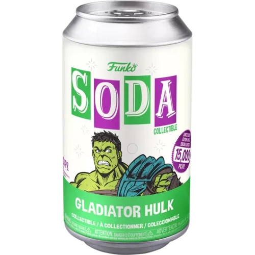 Funko Pop! Gladiator Hulk Soda Canister Helmet Chase Box