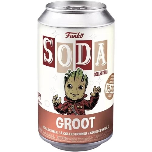 Funko Pop! Groot Soda Canister Angry Chase Marvel Guardians of the Galaxy Vol. 2 Box
