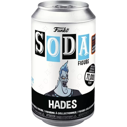 Funko Pop! Hades Soda Canister Angry Chase Hercules Box