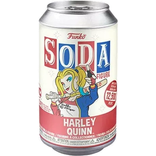 Funko Pop! Harley Quinn Soda Canister Vinyl Figure Box