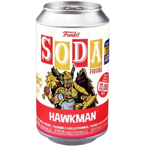 Funko Pop! Hawkman Soda Canister DC Vinyl Figure Box