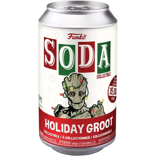 Funko Pop! Holiday Groot Soda Canister Chase Glows in the Dark Box