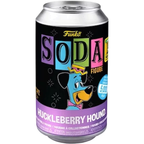 Funko Pop! Huckleberry Hound Soda Canister Pink Blacklight Box