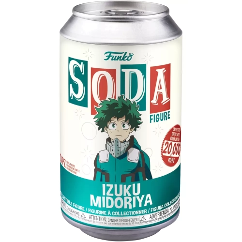 Funko Pop! Izuku Midoriya Soda Canister Chase Glows in the Dark Box