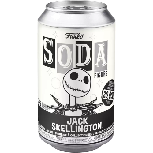 Funko Pop! Jack Skellington Soda Canister Formal Disney Tim Burton's The Nightmare Before Christmas Box