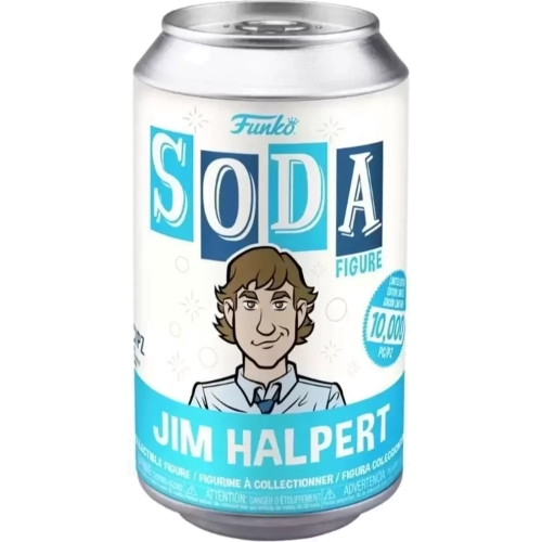 Funko Pop! Jim Halpert Soda Canister Chase The Office Box