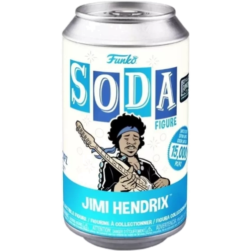 Funko Pop! Jimi Hendrix Soda Canister Bronze Chase Box