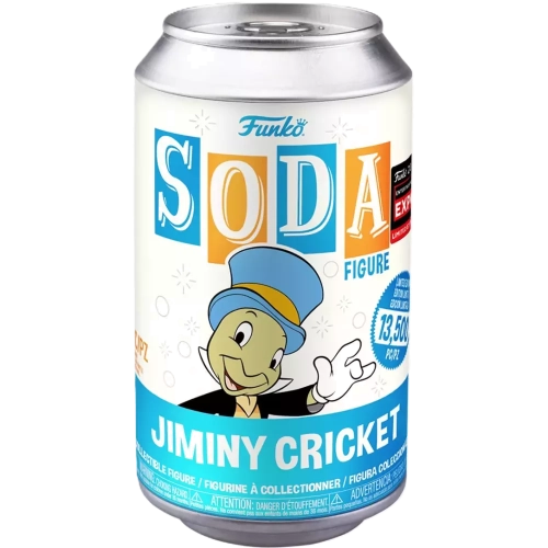 Funko Pop! Jiminy Cricket Soda Canister with Medal Box