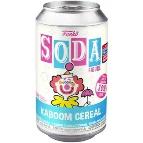 Funko Pop! Kaboom Cereal Soda Canister Chase Vinyl Figure Box