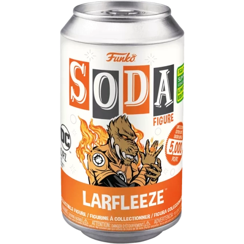 Funko Pop! Larfleeze Soda Canister Chase Glows in the Dark Box