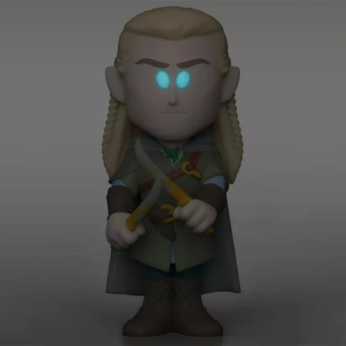 Funko Pop! Legolas Soda Canister Holding Blades Chase Glows in the Dark