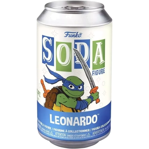 Funko Pop! Leonardo Soda Canister Mutant Mayhem Nickelodeon Teenage Mutant Ninja Turtles Mutant Mayhem Box