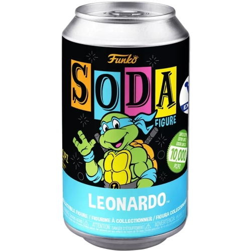 Funko Pop! Leonardo 6-Pack Chase Glows in the Dark Blacklight Box