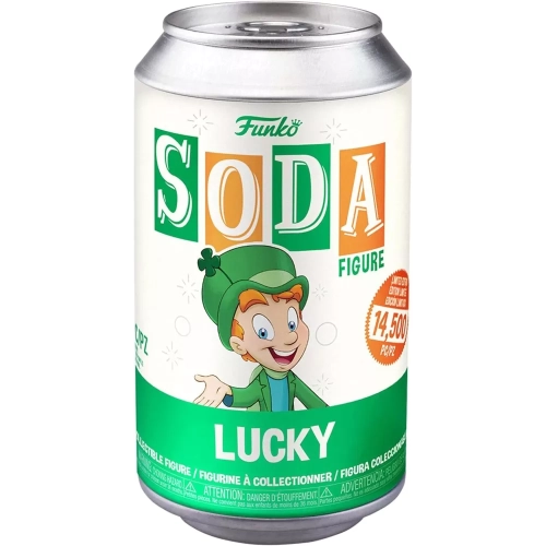 Funko Pop! Lucky Soda Canister Chase Lucky Charms Vinyl Figure Box