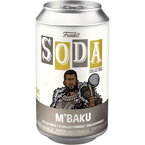 Funko Pop! M'Baku Soda Canister Final Battle Chase Box