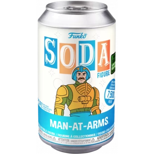 Funko Pop! Man-At-Arms Soda Canister Chase Masters of the Universe Box
