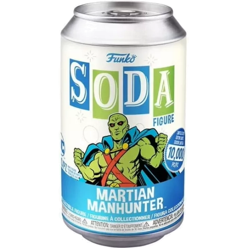 Funko Pop! Martian Manhunter Soda Canister DC Vinyl Figure Box