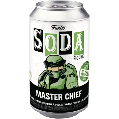 Funko Pop! Master Chief Soda Canister Halo Vinyl Figure Box