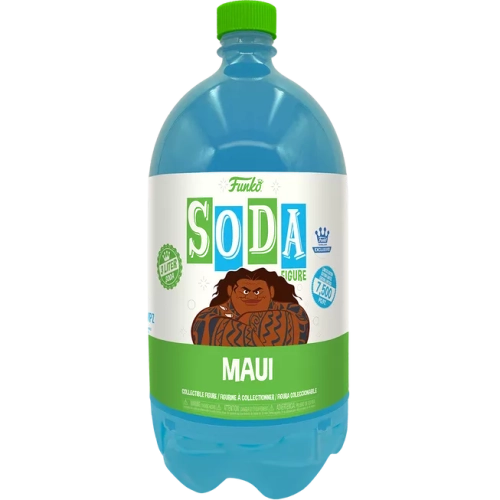 Funko Pop! Maui Soda 3 Liter Bottle Translucent Blue Box