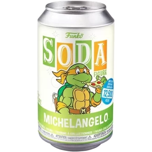 Funko Pop! Michelangelo Soda Canister Nickelodeon Teenage Mutant Ninja Turtles Box